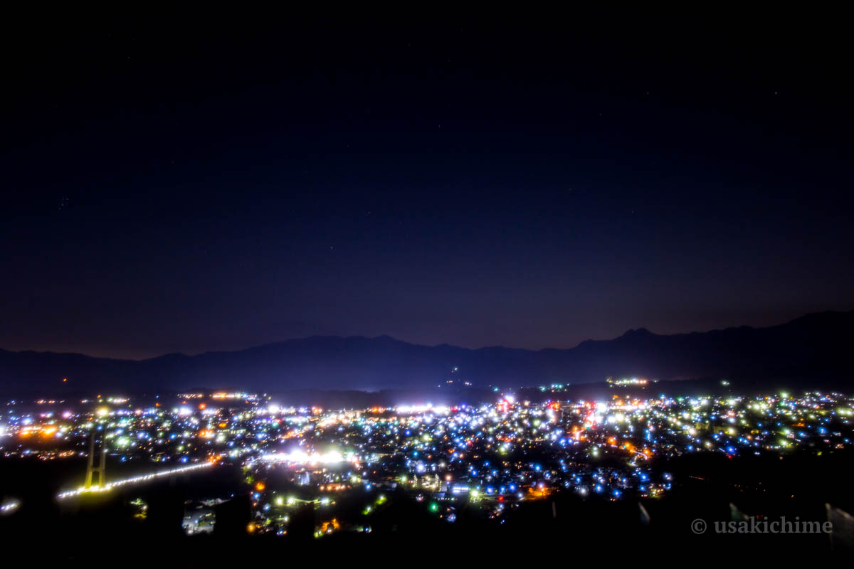 秩父ミューズパークの星空２