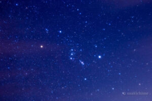 薗原ダムの星空