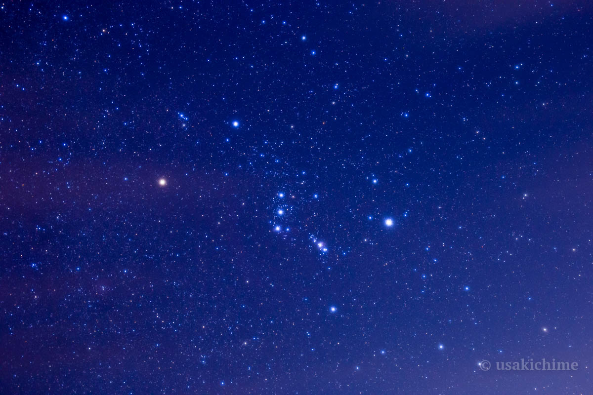 薗原ダムの星空